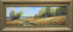 Константин Никитский, «Маки цветут», пейзаж